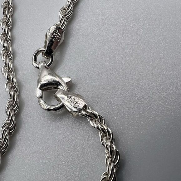 Yellow & Silver Dichroic Pendant Necklace & Earring Set. 925 Sterling Chain - Picture 9 of 11